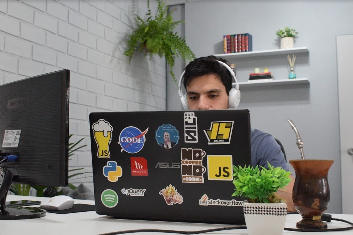 Creative web design showcase with modern interface elements