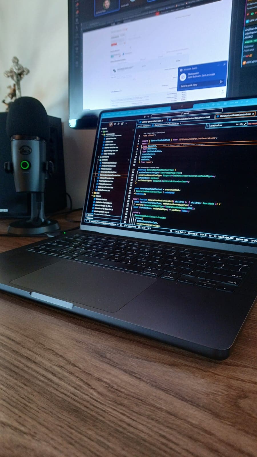 Interactive dashboard with data visualization components
